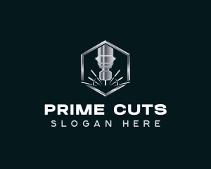 Industrial Laser Cutter logo design