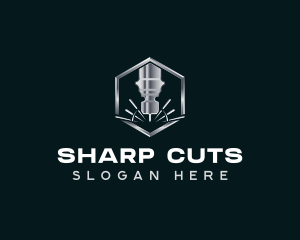 Industrial Laser Cutter logo design