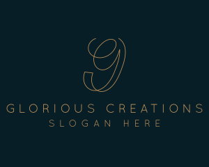 Elegant Boutique Letter G logo design