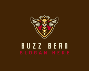 Bee Sting Shield logo design