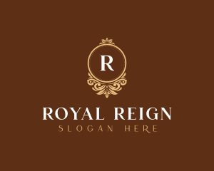 Feminine Royal Shield logo design