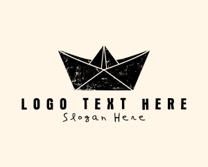 Rustic Paper Boat logo