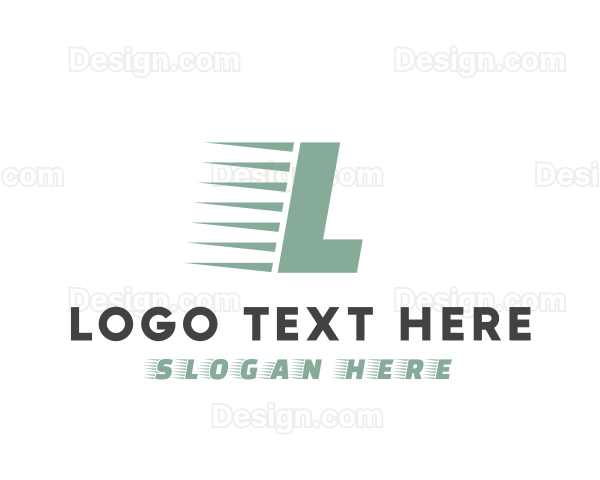 Logistics Freight Express Logo