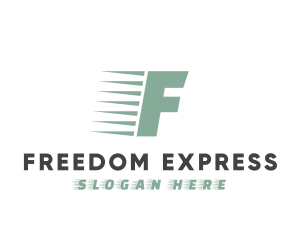 Logistics Freight Express logo design