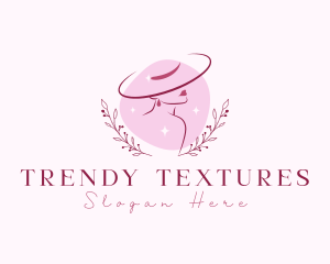 Hat Beauty Fashion Logo