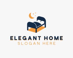 Furniture Bed Furnishing logo design