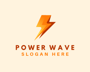 Electric Power Bolt logo design