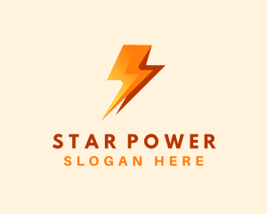 Electric Power Bolt logo design