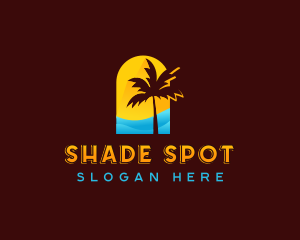 Sunny Beach Travel logo design