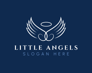 Angel Wings Charity logo design