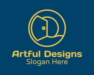 Interior Design Door Company  logo design