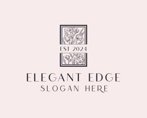 Floral Wedding Styling logo design