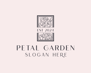 Floral Wedding Styling logo design