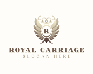 Royal Crown Wings logo design