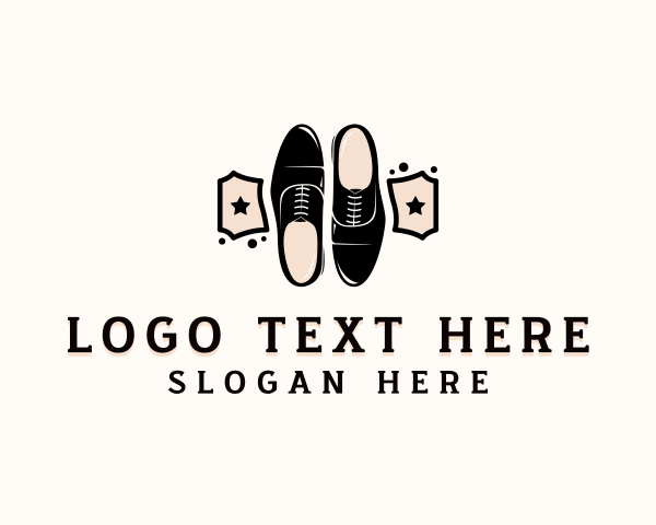 Shoe Shiner logo example 1