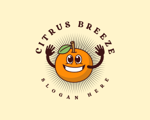 Orange Citrus Fruit logo