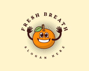 Orange Citrus Fruit logo design