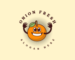 Orange Citrus Fruit logo design