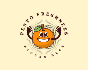 Orange Citrus Fruit logo design