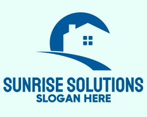 Sunrise Residential Housing logo design