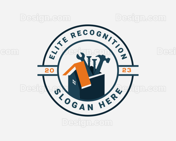 House Tools Builder Handyman Logo