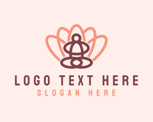 Floral Yoga Meditation logo