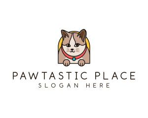 Cute Pet Cat logo