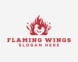 Chicken Barbecue Grill logo design