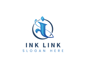 Corporate Startup Letter I logo design