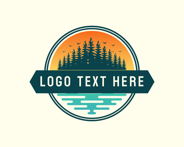 Lake logo example 4