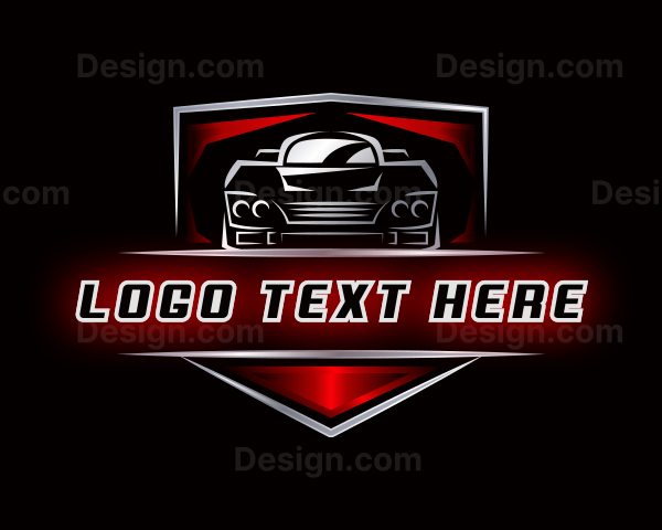 Car Garage Transport Logo