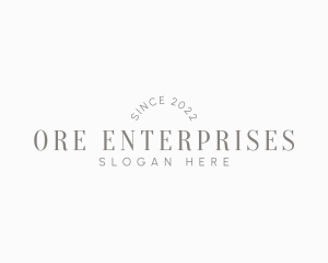 Luxury Enterprise Business logo design