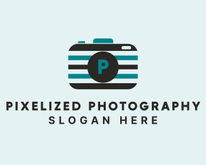 Photography Camera Vlogger logo design