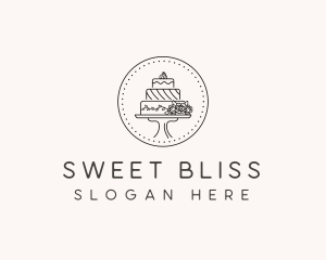 Dessert Cake Pastry logo design