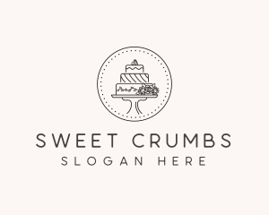 Dessert Cake Pastry logo design