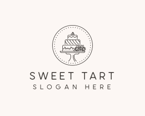 Dessert Cake Pastry logo design