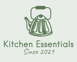 Kitchen Kettle Outline logo design