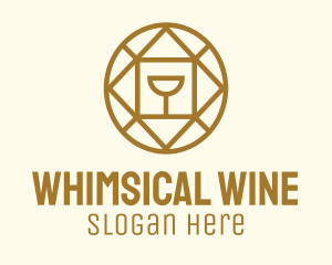 Medieval Goblet Winery logo design