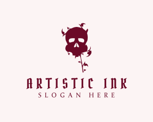 Punk Skull Tattoo logo