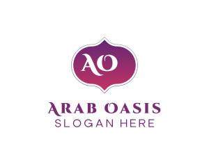 Elegant Arab Mosque  logo