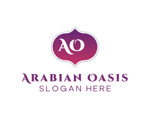 Elegant Arab Mosque  logo design