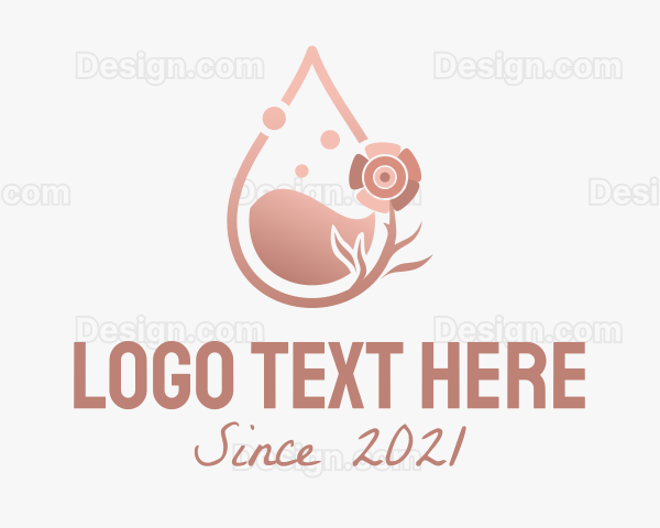 Rose Essential Oil Logo