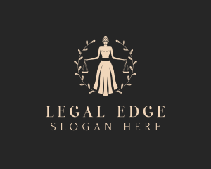 Woman Legal Scale logo