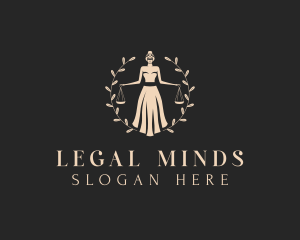 Woman Legal Scale logo