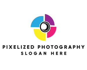 Photography Camera Lens logo design