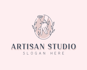 Floral Beauty Salon logo design