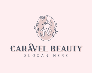 Floral Beauty Salon logo design