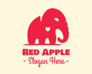 Red Elephant Heart logo