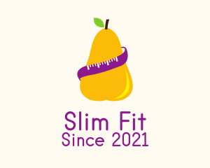 Pear Fruit Diet  logo design