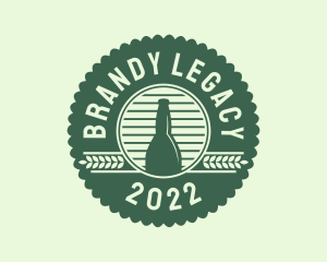 Hipster Brewery Beer logo